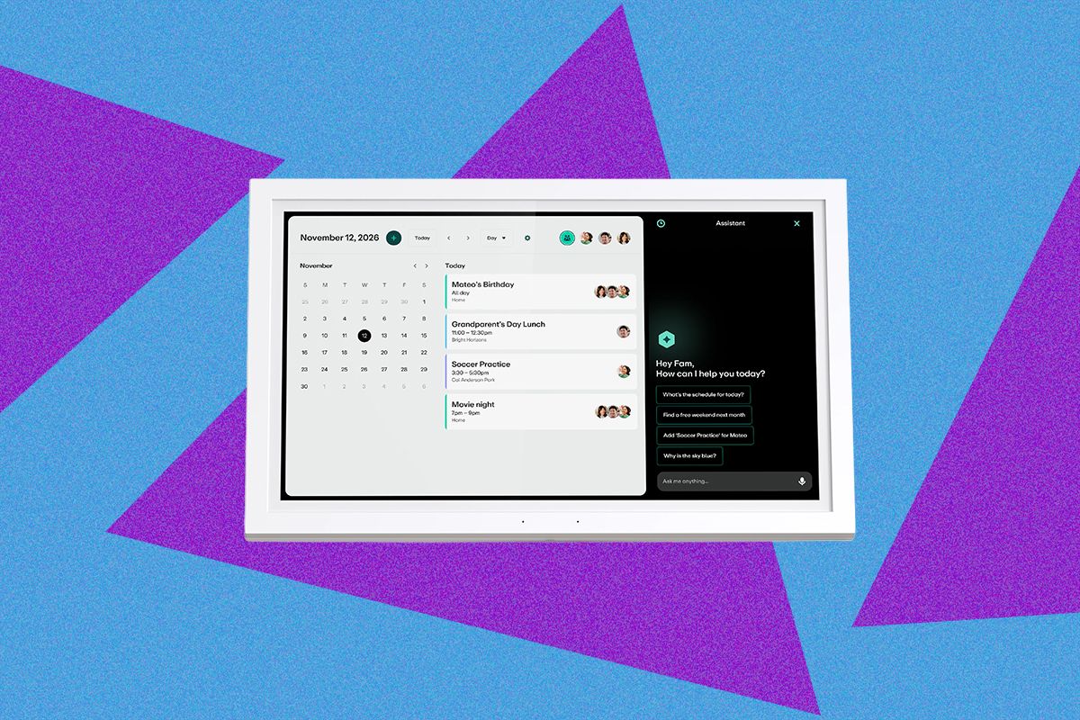 Greenlight Family Hub (2026): Finally, a Digital Wall Calendar With a Voice Assistant — Wired, Madrid Technology news